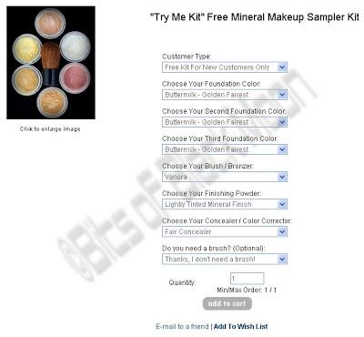 [Ocean Mist Cosmetics] - Campioni gratuiti di prodotti minerali per blogger e no.