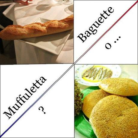 Baguette vs Muffuletta