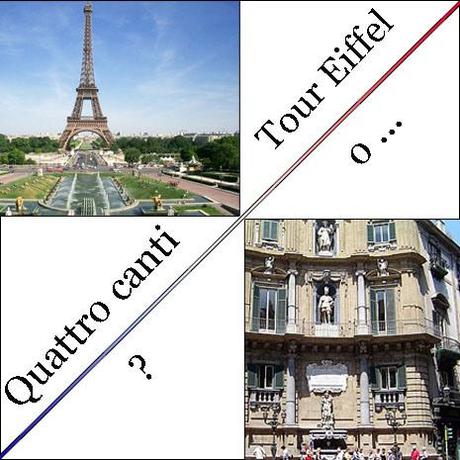 Tour Eiffel vs Quattro Canti