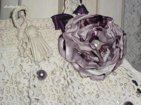 shabbychic, un tocco di viola