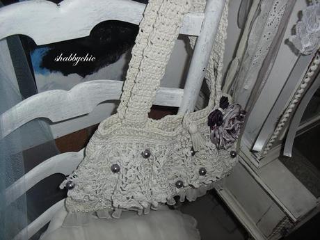 shabbychic, un tocco di viola