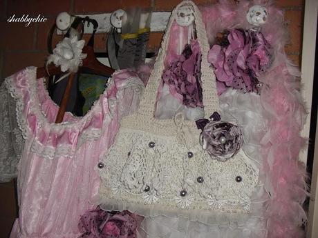 shabbychic, un tocco di viola