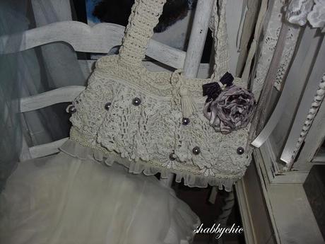 shabbychic, un tocco di viola