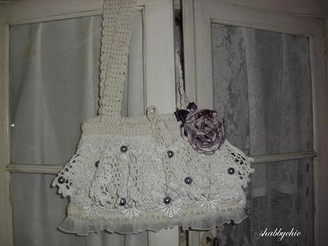 shabbychic, un tocco di viola