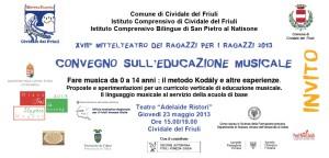 Cividale del Friuli - Mittelteatro 2013 - convegno 23 maggio 2013