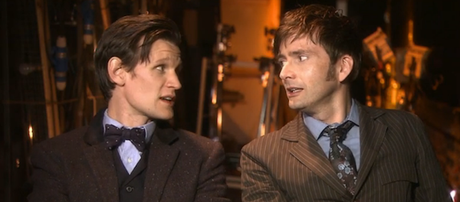 Due chiacchiere tra David Tennant e Matt Smith