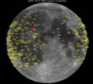 Meteorite impatta la Luna: esplosione luminosa visibile ad occhio nudo