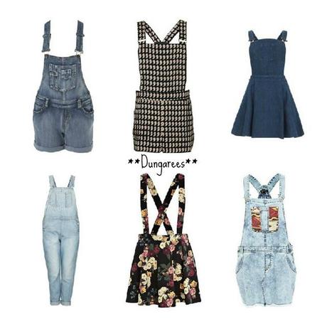 Trend: Dungaree (insomma sì, la salopette!).