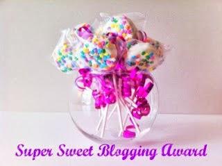 8° Premio ricevuto Super Sweet Blogging Award