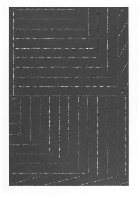 PATTERNS MONOCROMATICI MINIMALISTI NEGLI ARTWORKS DI MARC NAGTZAAM