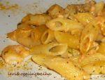 Paccheri al salmone con formaggio Squacquerone