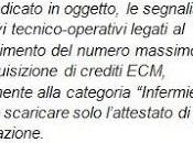 Assegnazione crediti ecm... cambiamenti vista?