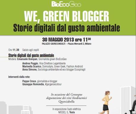 EcoSpiragli al #WeGreenBlogger di Milano per parlare di digitale verde