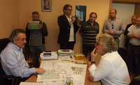 Terremoto Emilia: Grillo consegna a Mirandola 420 mila euro