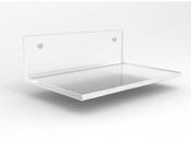 Mensole bagno plexiglass: mensole trasparenti misura.