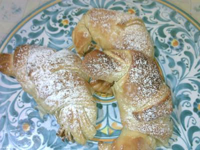 Cornetti-Croissant di Pasta Sfoglia