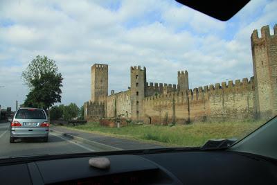 piazza Vittorio Emanuele II, a Montagnana