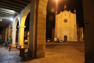 piazza Vittorio Emanuele II, a Montagnana