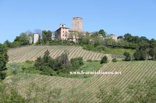 A village on the Picenza hills