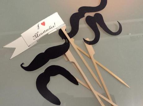 My moustaches party