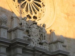 Cattedrale, Otranto. Particolare della facciata