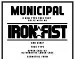 municipal free font