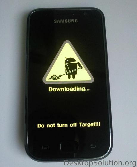 Samsung Galaxy S (GT-i9000) - Download mode