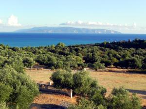 vista da casa a Cefalonia