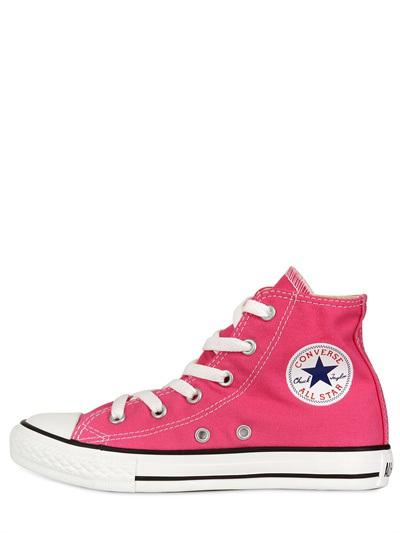 converse, sneakers alte, all star, tela cotone, luisaviaroma.com