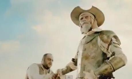 la Pubblicità dell'ebook di Don Quijote...