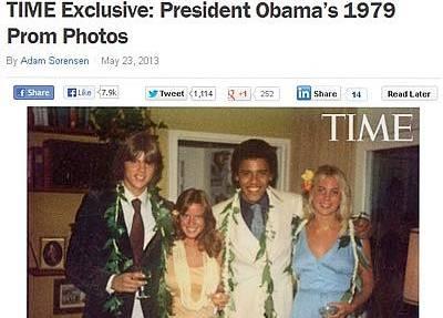 Obama come non lo avete mai visto: 17 anni e capellone