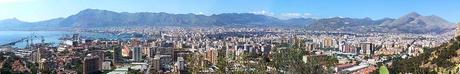 Panorama di Palermo da Monte Pellegrino