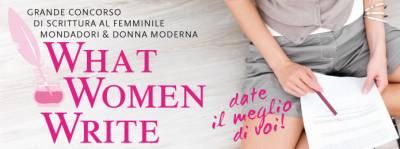 What Women Write, Mondadori, Donna Moderna, Concorsi letterari