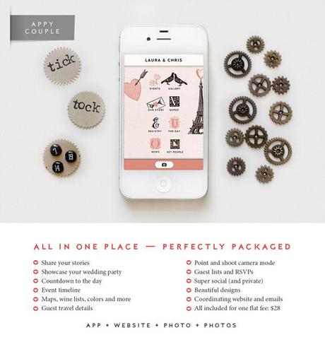 your stylish wedding app