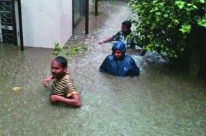 Piove anche in Nepal!