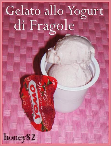 GELATO ALLO YOGURT DI FRAGOLE