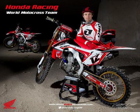 Honda CRF 450R World Motocross Team 2013