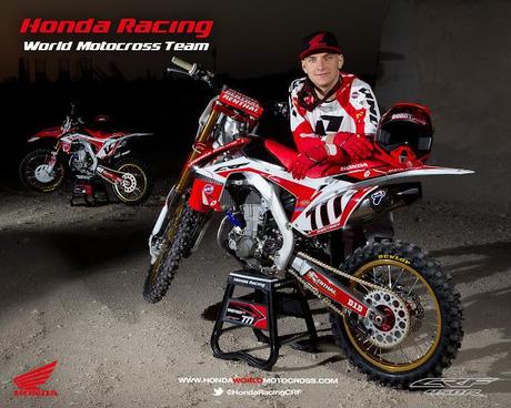 Honda CRF 450R World Motocross Team 2013