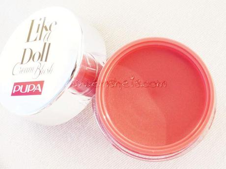 [Review+Swatch] PUPA Like a Doll Cream Blush - 101 Doll Pink.