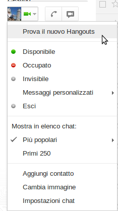 Come attivare il nuovo Google Hangouts su Gmail