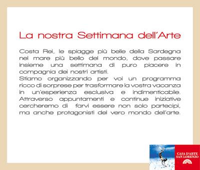 Settimana dell'Arte 2013 by Casa d'Arte San Lorenzo