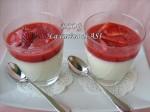 RICETTE DOLCI panna cotta con le fragole La cucina di ASI