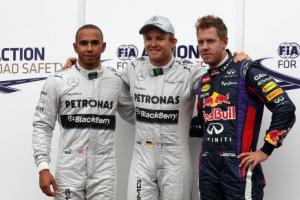 Ancora Rosberg in pole davanti ad Hamilton