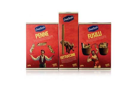  Italian circus packaging for Casa Gusto