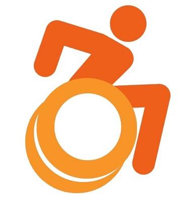 accessible icon handicap sign logo disabili dinamico Il logo disabili sempre più dinamico