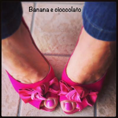 scarpe rosa con tacco 