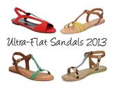 Flats sandals selection spring summer 2013