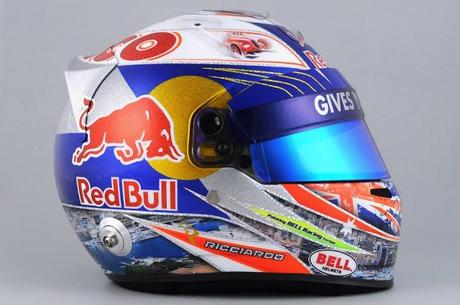 Bell HP7 D.Ricciardo Monaco 2013 by Bell Racing Europe