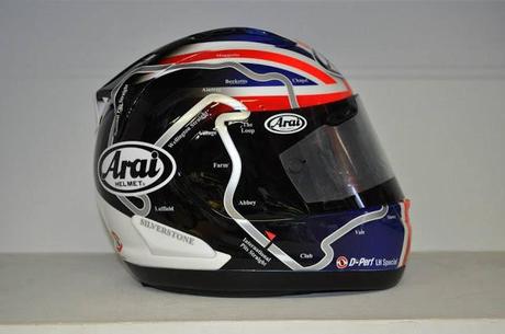 Arai RX-GP L.Haslam Donington 2013 by Drudi Performance & DiD Design