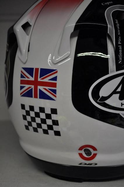 Arai RX-GP L.Haslam Donington 2013 by Drudi Performance & DiD Design